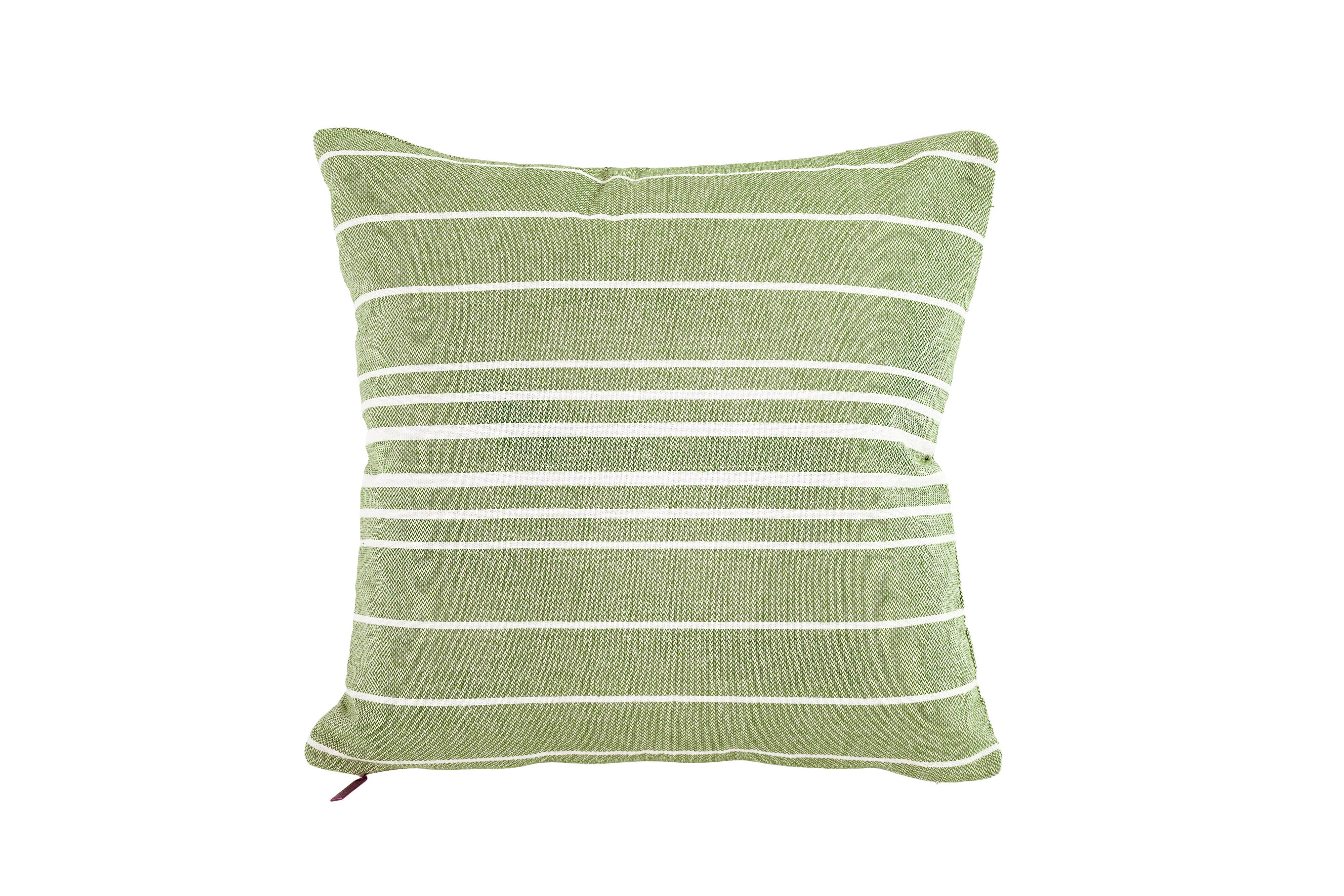Pyntepude (fyldt) SOLENE - 45x45 cm: Grøn Tiseco