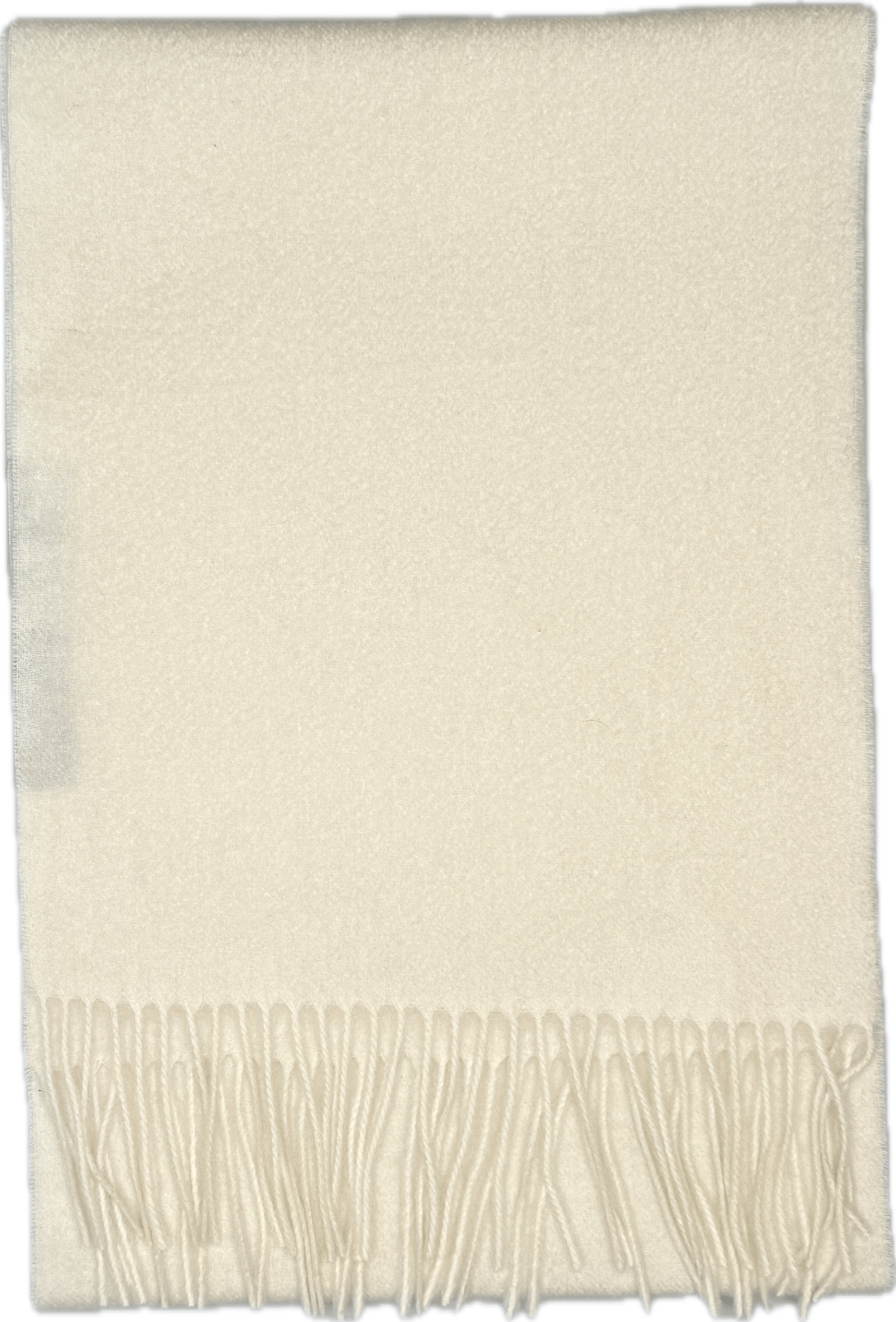 Halstørklæde i 100% Cashmere -  Offwhite (30 x 180 cm) Tørklæder og sjaler Uldplaiden